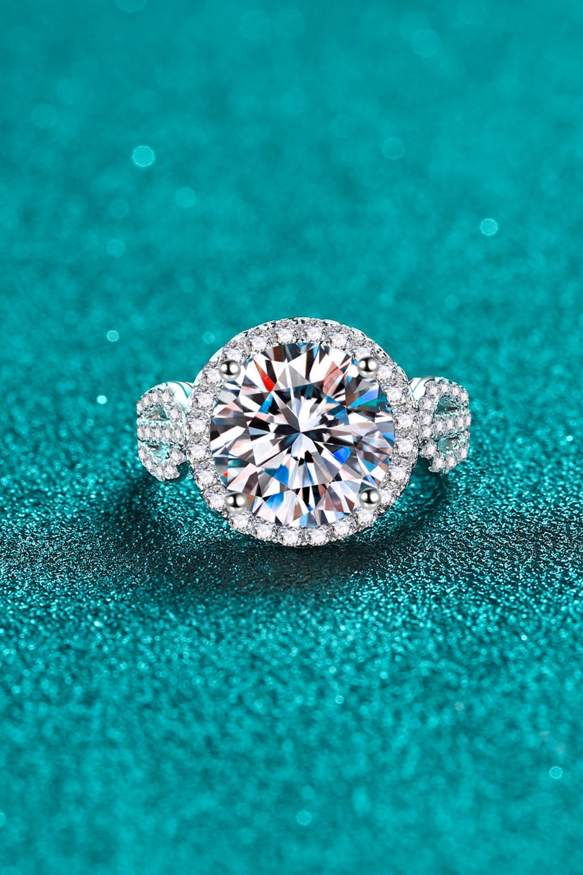 Aura Stylo - 5 Carat Moissanite 925 Sterling Silver Ring