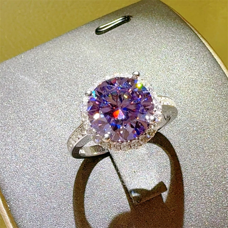 Aura Stylo - 3 Carat Moissanite Zircon 925 Sterling Silver Ring